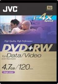 JVC Recordable Dvd+R(2 Hours)Sin NA Pre-Owned Region 2