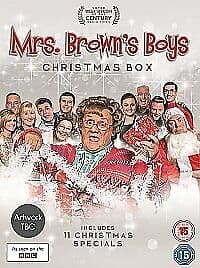 Mrs Brown’s Boys: Christmas Box DVD (2017) Brendan O’Carroll Cert 15 5 Discs Pre-Owned Region 2