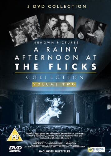 A Rainy Afternoon At The Flicks: Volume Two DVD (2020) Paul Maxwell, Harlow Pre-Owned Region 2