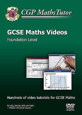 CGP Books : MathsTutor: GCSE DVD-ROM Tutorials and E Pre-Owned Region 2