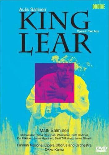 King Lear: Finnish National Opera (Kamu) DVD (2015) Okko Kamu Cert E Pre-Owned Region 2