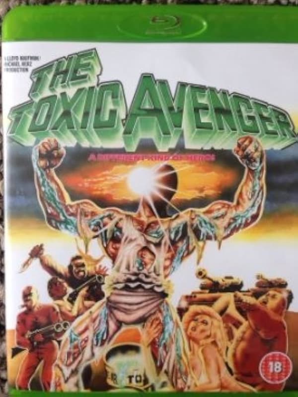 TOXIC AVENGER (BLU-RAY) **HMV LIMITED ED DVD Pre-Owned Region 2