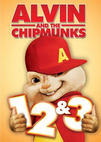 Alvin And The Chipmunks 1, 2 & 3 DVD Pre-Owned Region 2