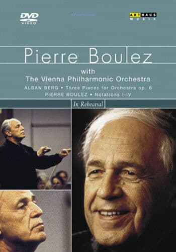 Pierre Boulez In Rehearsal With The Vienna Philharmonic Orchestra DVD (2003) Pre-Owned Region 2