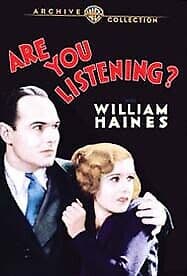 Are You Listening  [1932] [Region 1 DVD Pre-Owned Region 2