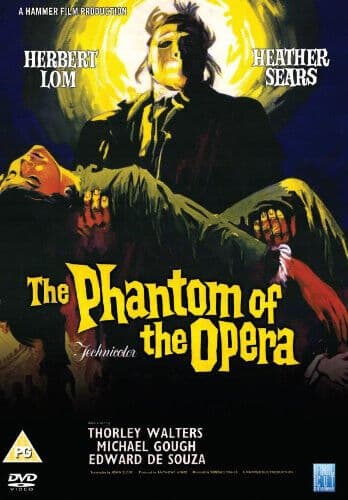 The Phantom Of The Opera DVD (2014) Herbert Lom, Fisher (DIR) Cert PG Pre-Owned Region 2