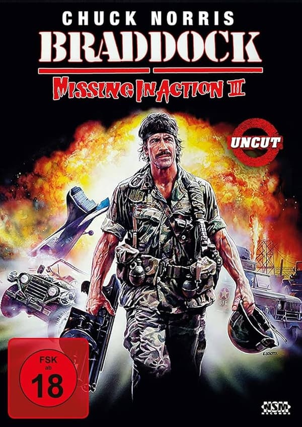 Braddock Missing In Action 3 DVD Pre-Owned Region 2