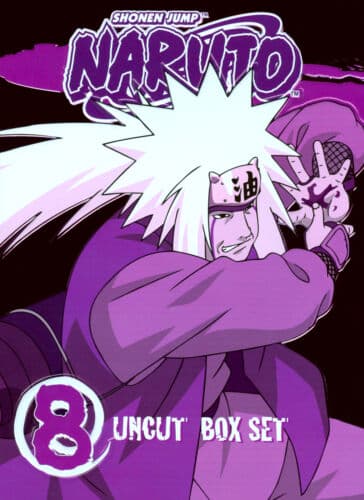 Naruto Uncut Box Set 8 DVD Pre-Owned Region 2
