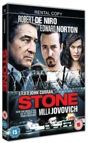 Stone DVD (2011) Robert De Niro, Curran (DIR) Cert 15 Pre-Owned Region 2