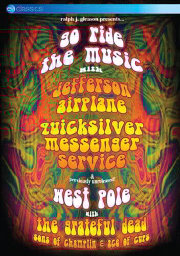 Go Ride The Music/West Pole DVD (2012) Jefferson Airplane Cert E Pre-Owned Region 2