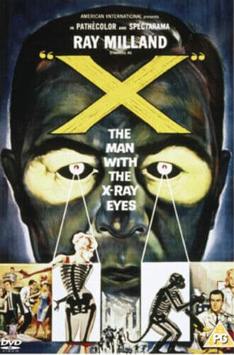 The Man With The X-ray Eyes DVD (2012) Ray Milland, Corman (DIR) Cert PG Pre-Owned Region 2