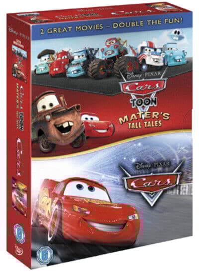 Cars Toon - Mater’s Tall Tales/Cars DVD (2011) John Lasseter Cert PG 2 Discs Pre-Owned Region 2
