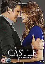 Castle: Seasons 1-6 DVD (2014) Nathan Fillion Cert 15 33 Discs Pre-Owned Region 2