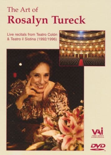 The Art Of Rosalyn Tureck DVD (2018) Cert E Pre-Owned Region 2