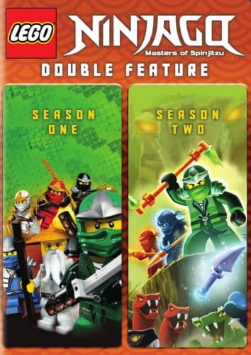 Lego Ninjago Masters Of Spinjitzu Double DVD Pre-Owned Region 2