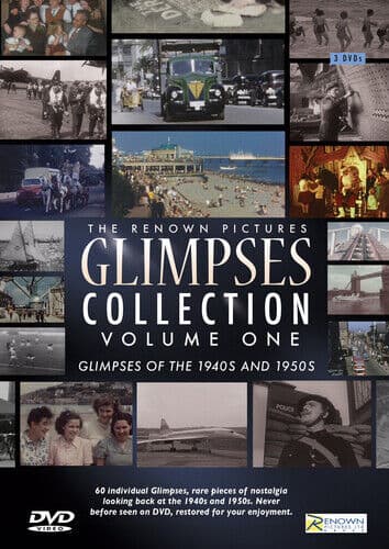 The Renown Pictures Glimpses Collection: Volume One DVD (2017) Cert E 3 Discs Pre-Owned Region 2