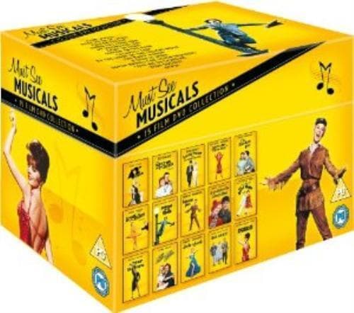 Must See Musicals: 15 Film Collection DVD (2012) Ruby Keeler, Bacon (DIR) Cert Pre-Owned Region 2