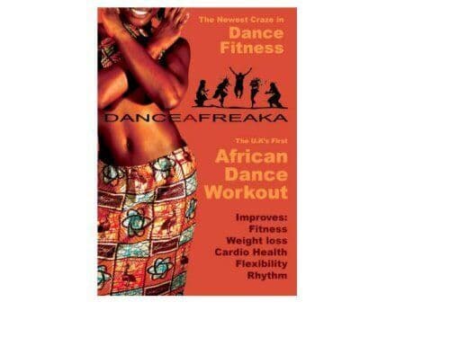 Danceafreaka African Dance Workout DVD Pre-Owned Region 2