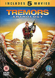 Tremors Anthology DVD (2016) Kevin Bacon, Underwood (DIR) Cert 15 5 Discs Pre-Owned Region 2