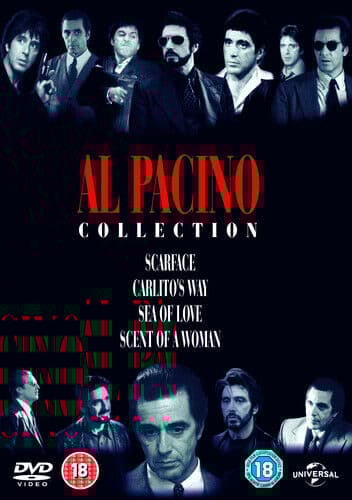 Al Pacino Collection DVD (2012) Al Pacino, De Palma (DIR) Cert 18 4 Discs Pre-Owned Region 2