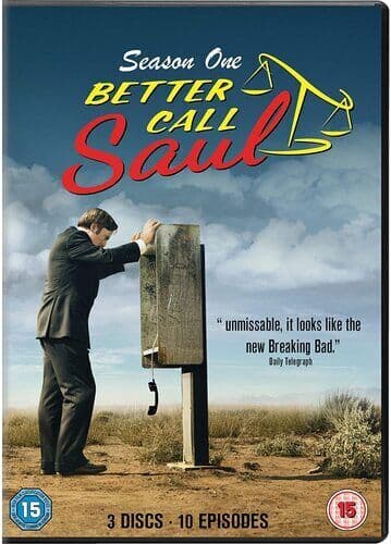 Better Call Saul: Season One DVD (2019) Bob Odenkirk Cert 15 3 Discs Pre-Owned Region 2