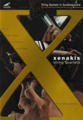 Xenakis: Complete String Quartets DVD (2018) Iannis Xenakis Cert E Pre-Owned Region 2