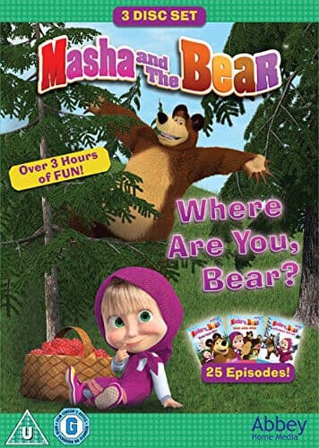 Masha And The Bear: Where Are You, Bear? DVD (2017) Oleg Kuzovkov Cert U 3 Pre-Owned Region 2