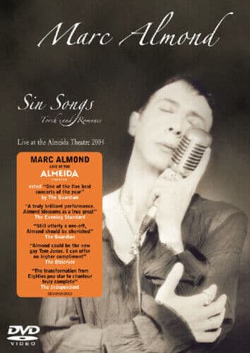 Marc Almond: Sin Songs - Live At The Almeida DVD (2005) Marc Almond Cert E Pre-Owned Region 2