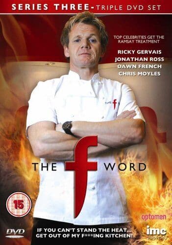 The F Word: Series 3 DVD (2008) Gordon Ramsay Cert 15 3 Discs Pre-Owned Region 2