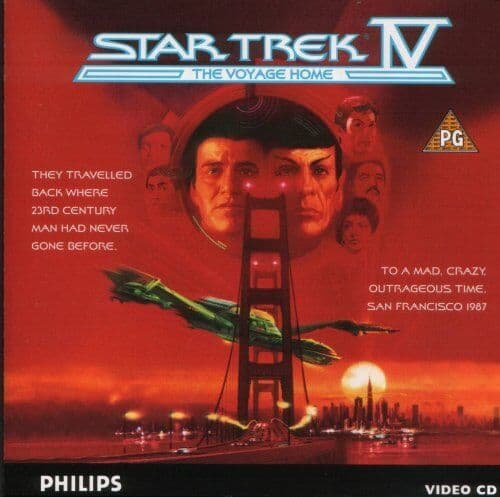Star Trek IV - The Voyage Home DVD (1995) William Shatner, Nimoy (DIR) Cert PG Pre-Owned Region 2