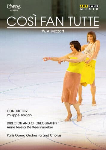 Cos? Fan Tutte: Paris Opera (Jordan) DVD (2017) Anne Teresa De Keersmaeker Cert Pre-Owned Region 2