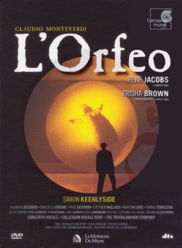 L’Orfeo: La Monnaie, Brussels (Jacobs) DVD (2017) Trisha Brown Cert E 2 Discs Pre-Owned Region 2