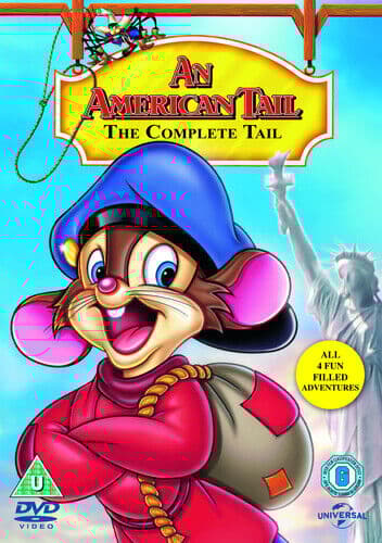 An American Tail: 1-4 DVD (2015) Don Bluth, Latham (DIR) Cert U 4 Discs Pre-Owned Region 2