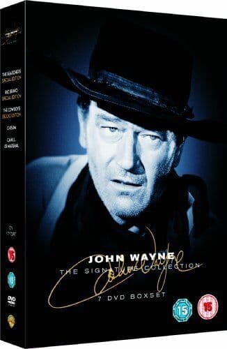 John Wayne: The Signature Collection DVD (2009) John Wayne Cert 15 7 Discs Pre-Owned Region 2
