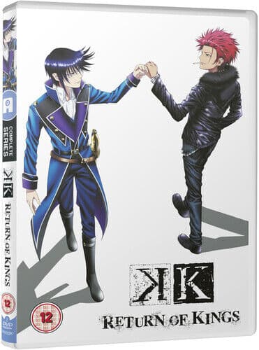 K - Return Of Kings DVD (2018) Shingo Suzuki Cert 12 2 Discs Pre-Owned Region 2