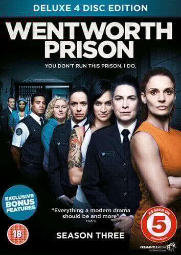 Wentworth Prison: Season Three DVD (2015) Danielle Cormack Cert 18 4 Discs Pre-Owned Region 2