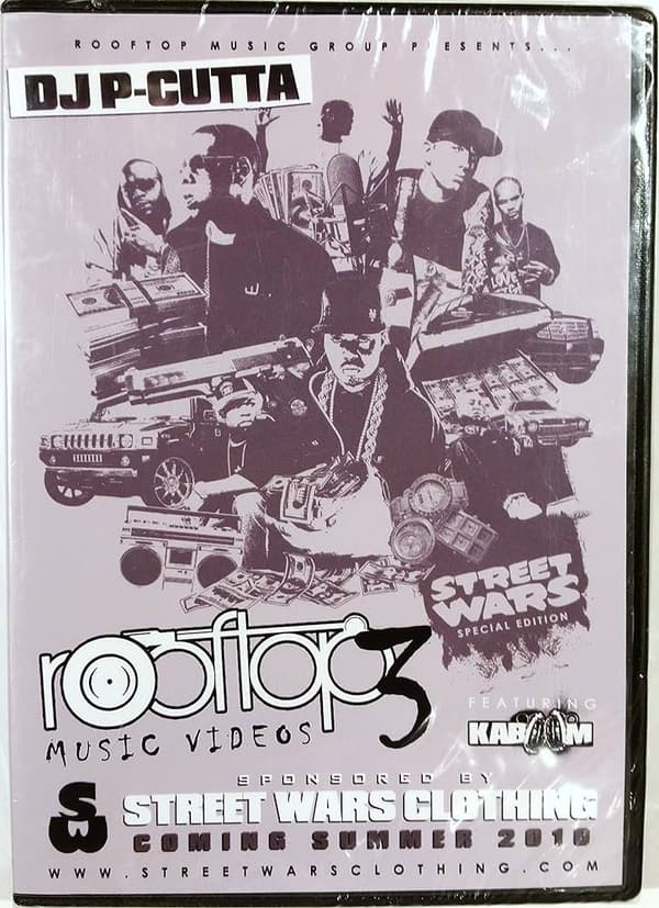 DJ P-Cutta Rooftop Music Videos Vol. 3 DVD Pre-Owned Region 2