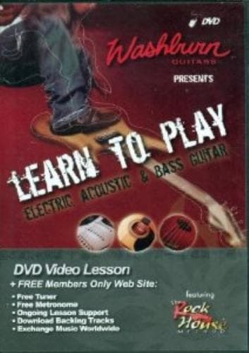 Learn To Play Electric, Acoustic, & Bass DVD Pre-Owned Region 2