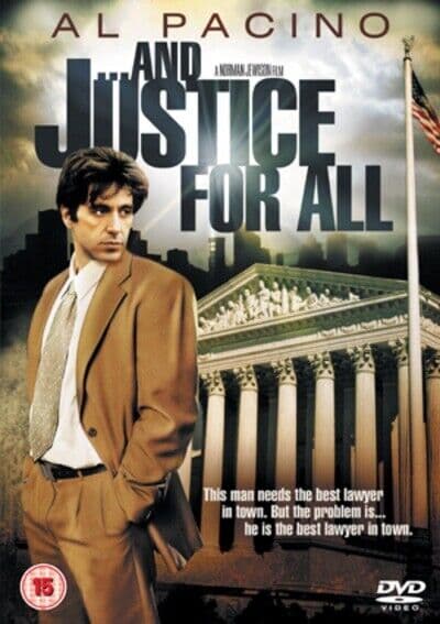 And Justice For All DVD (2010) Al Pacino, Jewison (DIR) Cert 15 Pre-Owned Region 2