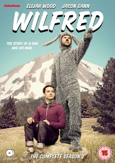 Wilfred: Season 2 DVD (2015) Elijah Wood Cert 15 2 Discs Pre-Owned Region 2