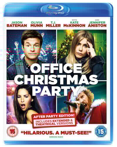 Office Christmas Party DVD (2017) Jennifer Aniston, Gordon (DIR) Cert 15 Pre-Owned Region 2