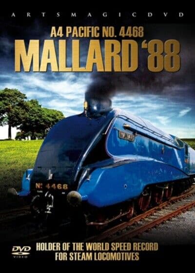 A4 Pacific No. 4468 - Mallard ’88 DVD (2012) Nigel Gresley Cert E Pre-Owned Region 2
