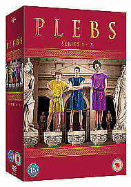 Plebs: Series 1 - 3 DVD (2016) Tom Rosenthal Cert 15 5 Discs Pre-Owned Region 2