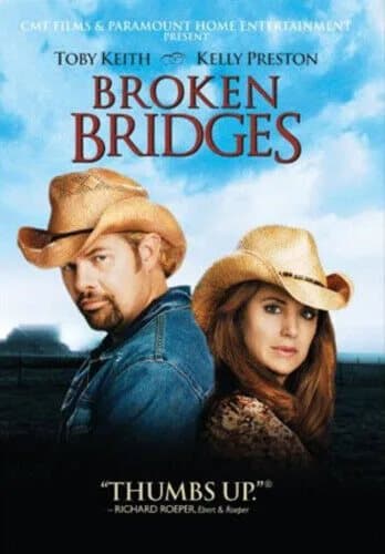 Broken Bridges DVD (2007) Toby Keith, Goldmann (DIR) Cert PG Pre-Owned Region 2