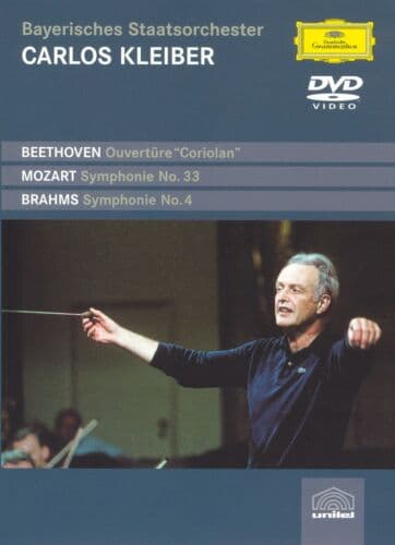 Carlos Kleiber Conducts Mozart, Brahms And Beethoven DVD (2013) Cert E Pre-Owned Region 2