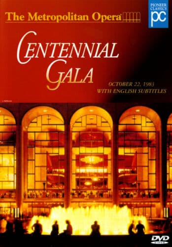Metropolitan Opera: Centennial Gala [DVD DVD Pre-Owned Region 2