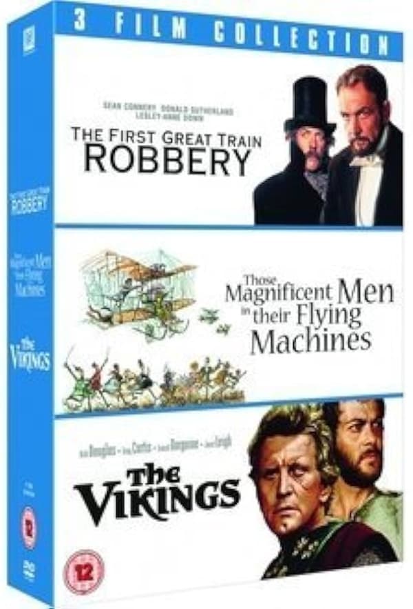Vikings/Great Train Robbery/Magnificent DVD Pre-Owned Region 2