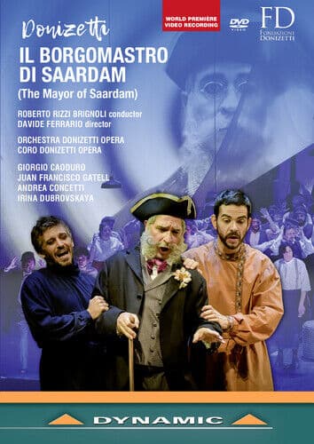 Il Borgomastro Di Saardam: Donizetti Opera (Brignoli) DVD (2018) Davide Pre-Owned Region 2