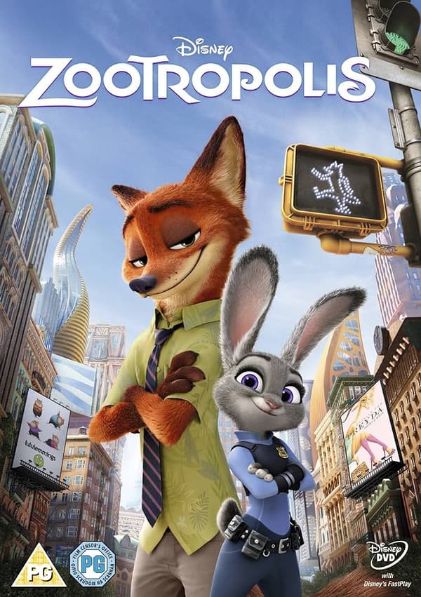 Zootropolis DVD Italian Import DVD Pre-Owned Region 2