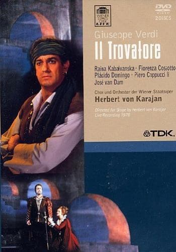 Il Trovatore: Vienna State Opera (Karajan) DVD (2004) Herbert Von Karajan Cert Pre-Owned Region 2